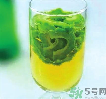 新鮮的苦瓜片能泡水喝嗎？新鮮苦瓜片泡水喝好嗎？