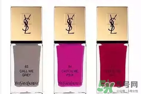 ysl2017限量春季指甲油有幾個顏色？圣羅蘭2017限量指甲油顏色有哪些？