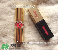 YSL12圓管和唇釉區別 ysl圓管12和唇釉12試色對比