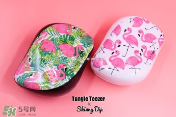 tangle teezer火烈鳥梳子多少錢？tangle teezer和skinnydip合作梳子