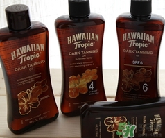 hawaiian tropic夏威夷美黑油黑鬼油怎么用？