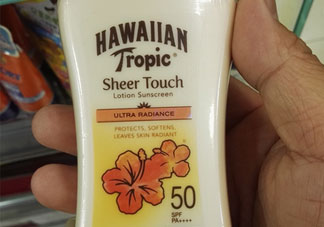 hawaiian tropic夏威夷防曬霜多少錢_專柜價格