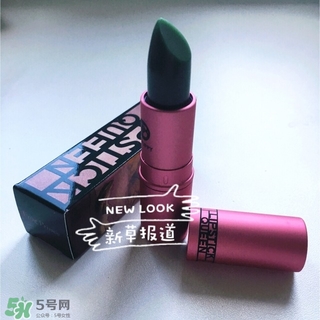 lipstick queen青蛙王子口紅試色 lipstick queen綠色口紅試色圖