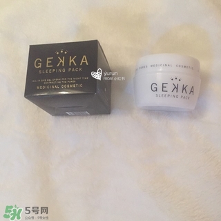 gekka睡眠面膜用后評論 gekka睡眠面膜心得