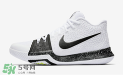 nike kyrie 3黑白配色多少錢？耐克歐文3代黑白配色專柜價(jià)格