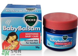 Vicks Baby Balsam通鼻膏使用方法_說明書