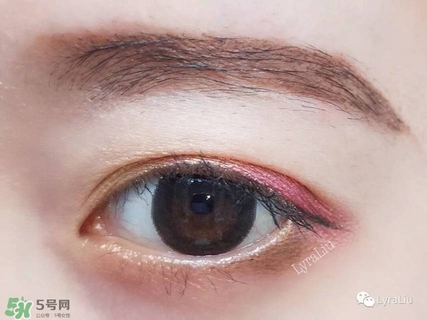 huda beauty玫瑰金眼影盤眼妝教程_試色圖