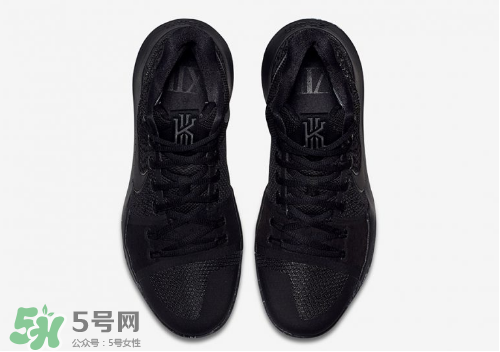 nike kyrie 3 triple black多少錢？耐克歐文3代純黑配色專柜價格