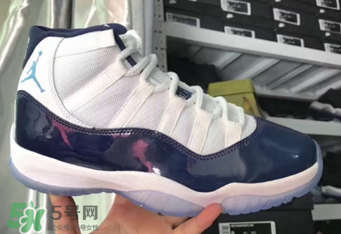 air jordan 11 navy配色怎么樣？aj 11 navy實物細節曝光