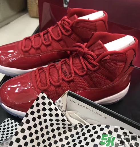 air jordan 11 gym red安東尼全紅配色實物怎么樣？