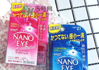 Nano Eye眼藥水藍色與紅色的區別  Nano Eye眼藥水怎么選？