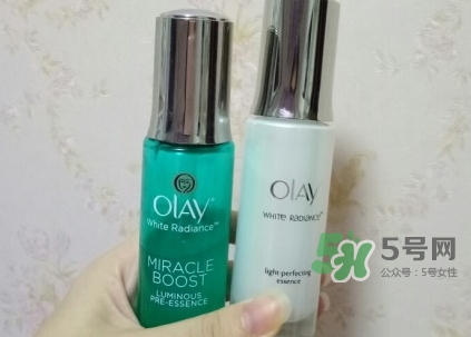 olay玉蘭油小白瓶小綠瓶哪個好？olay小白瓶小綠瓶區別