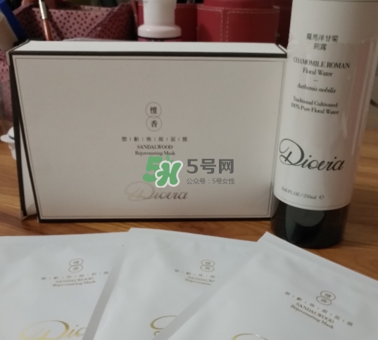 diovia檀香御齡再生面膜怎么樣？diovia檀香面膜多少錢？