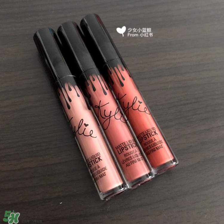 kylie cosmetics唇釉色號_kylie cosmetics唇釉試色圖