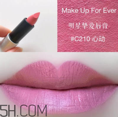 make up for ever玫珂菲明星摯愛唇膏6色試色