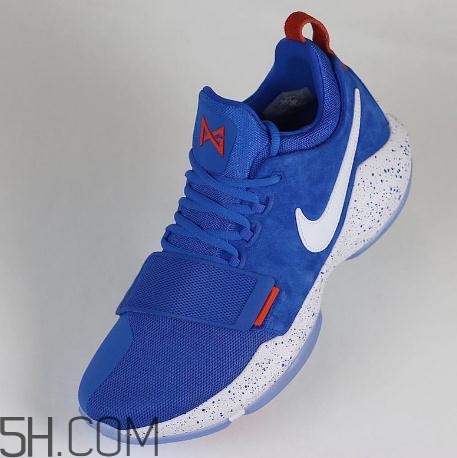 nike pg1 blue suede實物什么樣？