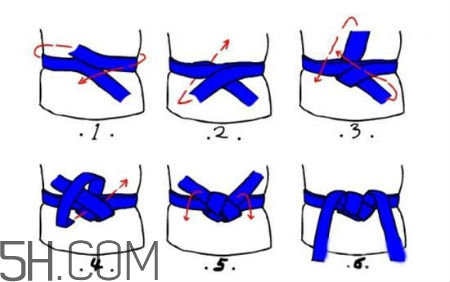 跆拳道腰帶怎么系？怎么看跆拳道等級高低？
