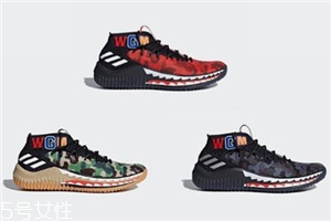 bape與adidas dame 4聯名有哪幾款_多少錢？