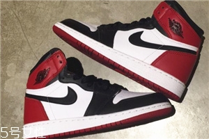 aj 1黑腳趾是荔枝皮嗎？aj 1黑腳趾皮質是不是荔枝皮