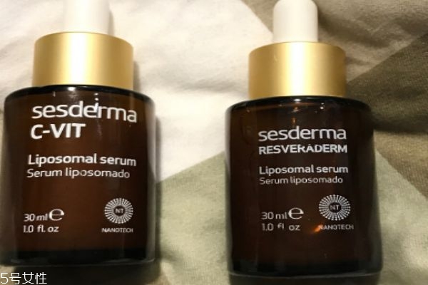 sesderma白藜蘆醇精華怎么使用 可以搭配cvit使用