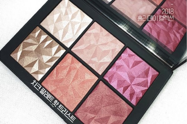 nars圣誕彩妝系列腮紅試色 nars2018圣誕限定腮紅