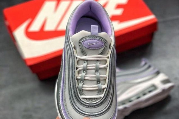 耐克AirMax97銀紫配色細節測評 個性又時尚的鞋子