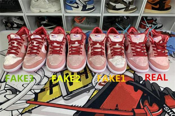 nike dunk sb情人節真假對比 耐克dunk情人節發售價格