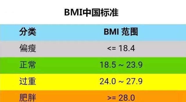 女性bmi正常值范圍 bmi不是唯一的質量指數(shù)