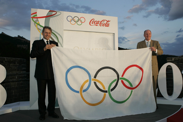 奧運五環上落了一只飛蛾 奧運五環的由來