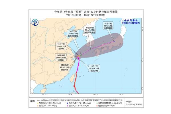 臺風登陸時風力減弱說明什么 臺風燦都登陸上海