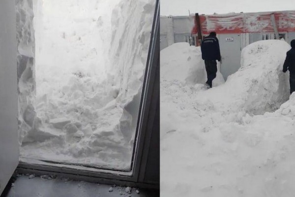 男子醒來發現被幾米高雪困在宿舍 下雪有什么好的寓意