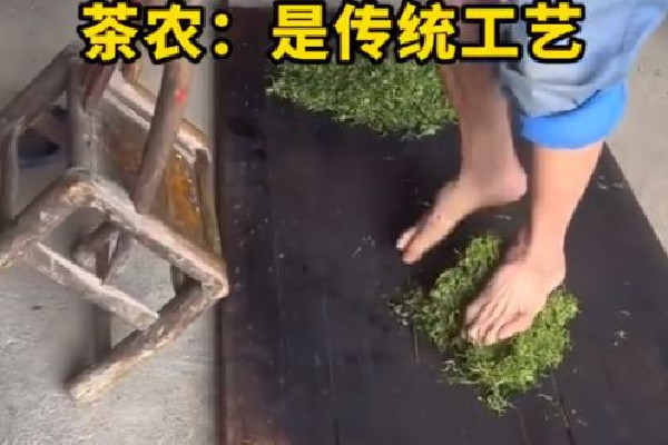 茶農稱赤腳踩茶葉是傳統工藝 茶葉是怎么制作出來的