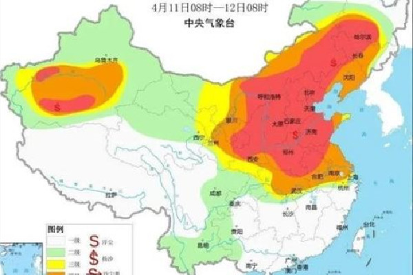 沙塵已跨過長江江浙滬正在“吸土” 沙塵天氣怎么防護